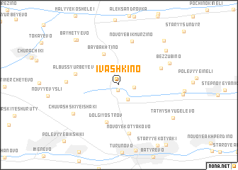 map of Ivashkino