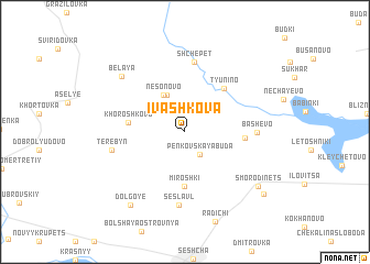 map of Ivashkova