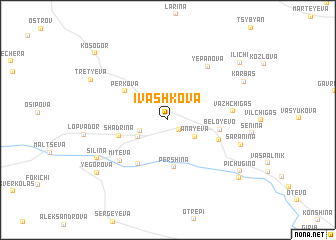 map of Ivashkova