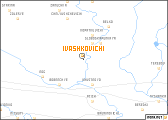 map of Ivashkovichi