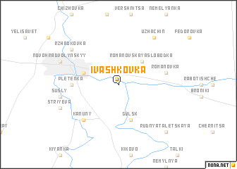 map of Ivashkovka