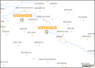 map of Ivashkovo