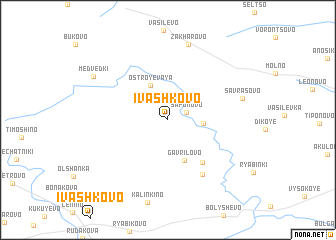 map of Ivashkovo