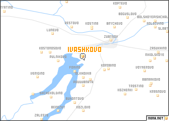 map of Ivashkovo