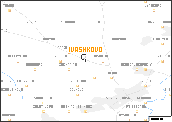 map of Ivashkovo