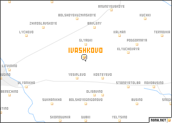 map of Ivashkovo