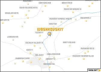 map of Ivashkovskiy