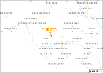 map of Ivato