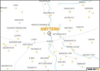 map of Ivaytenki