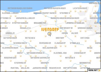 map of Ivendorf