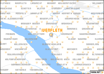 map of Ivenfleth