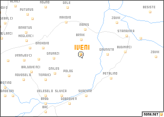 map of Iveni