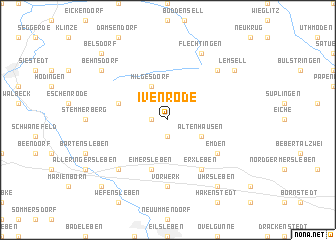 map of Ivenrode