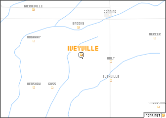 map of Iveyville