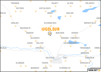 map of Ivgolova