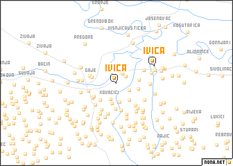 map of Ivica