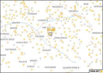 map of Ivje