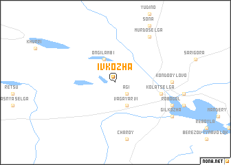 map of Ivkozha