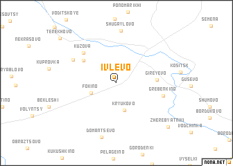 map of Ivlevo