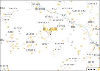 map of Ivljani