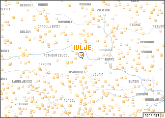 map of Ivlje