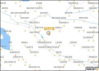 map of Ivnya