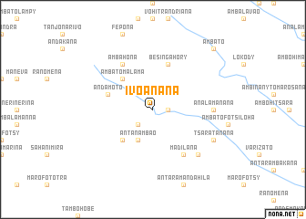 map of Ivoanana