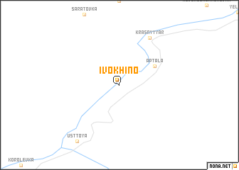 map of Ivokhino