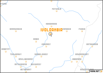 map of Ivolo Ambia