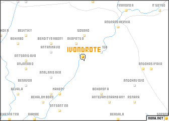 map of Ivondrote