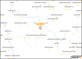 map of Ivory