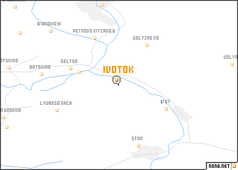 map of Ivotok