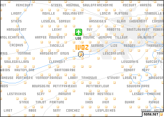 map of Ivoz