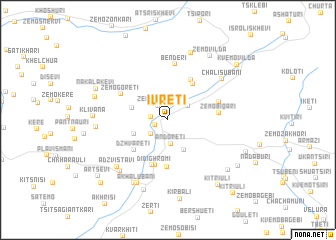 map of Ivreti