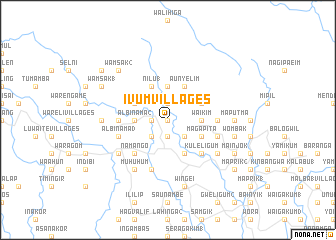 map of Ivum Villages