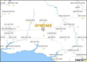 map of Ivybridge