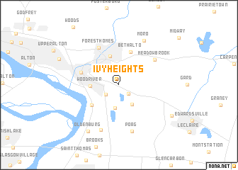 map of Ivy Heights