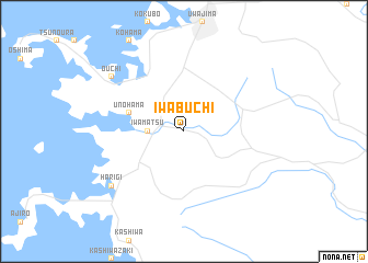 map of Iwabuchi