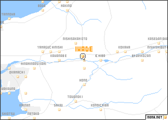 map of Iwade