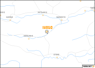 map of Iwado