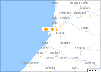 map of Iwafune