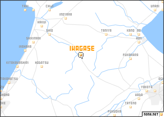 map of Iwagase