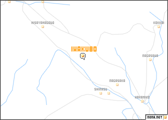 map of Iwa-kubo