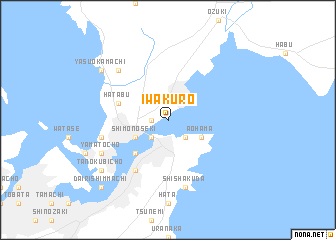 map of Iwakuro