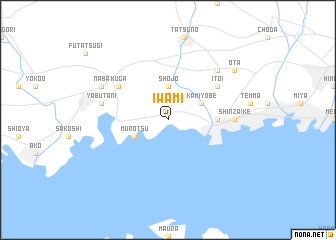 map of Iwami