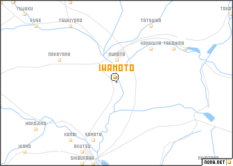 map of Iwamoto