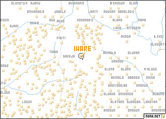 map of Iware