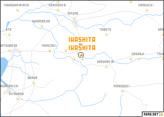 map of Iwashita
