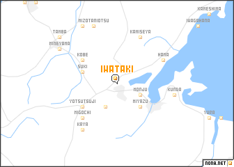 map of Iwataki