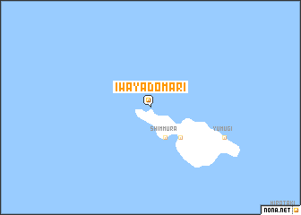 map of Iwayadomari